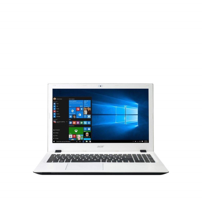 Refurbished Acer Aspire E5-573-33LX 15.6" Intel Core i3-5005U 2GHz 4GB 1TB DVD-RW Windows 10 Laptop in White