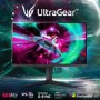 LG UltraGear 27GR93U 27" IPS 4K UHD 144Hz 1ms Adaptive Sync Gaming Monitor