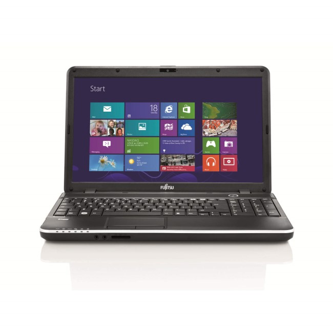 Fujistu LIFEBOOK A512 Core i3-3110M 4GB 500GB DVDSM 15.6" Windows 8.1 Laptop in Black 