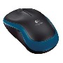 Logitech Wireless Mouse M185 in Blue & Black