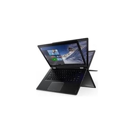 Refurbished Lenovo Yoga 510 14" Intel Core i3-6100U 4GB 128GB SSD Windows 10 Touchscreen Convertible Laptop in Black