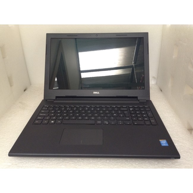 Pre-Owned Dell Inspiron 15 3000 15.6" Intel Core i3-4005u 1.7GHz 8GB 500GB DVD-RW Windows 10 Laptop in Black