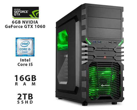 PC Specialist Osiris Impact II gaming desktop PC