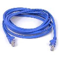 A3L791CP05MBLHS Belkin CAT 5e RJ54M Snagless Patch Cable 5M - Blue