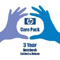 U4395E HP Notebook Care Pack - 3 yr Collect and Return Warranty