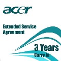 SV.WPCAF.A03 Acer Warranty Service Agreement - 3 years - carry-in
