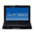 1008HA-BLK024S ASUS Eee PC Seashell 1008HA Netbook in Black - 6 Hours Battery Life