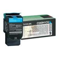 Genuine Lexmark C540H1CG High Yield Cyan Toner