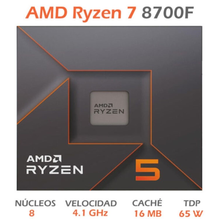 AMD Ryzen 7 8700F 8 Core AM5 Processor