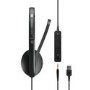 EPOS ADAPT 165 USB II Double Sided On-ear Stereo with 3.5mm Jack and detachable USB Cable with in-line Call Control Microphone Headset