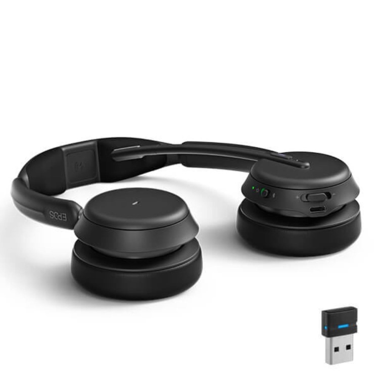 EPOS IMPACT 1060T Double Sided On-ear Stereo Bluetooth with Microphone Headset