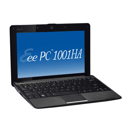 ASUS Eee PC 1001HA Netbook in Black - 4 Hours Battery Life 