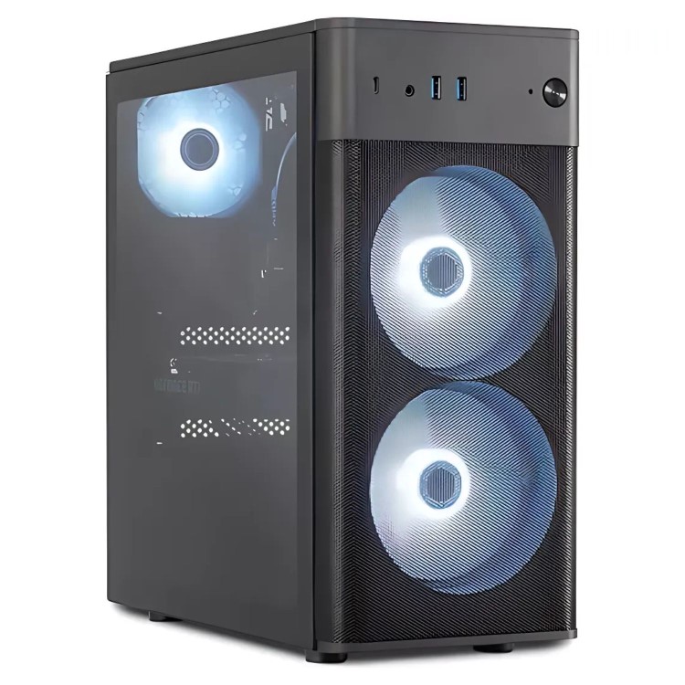 Refurbished Medion ERAZER Recon E45 AMD Ryzen 5 5500 16GB RAM 1TB SSD RTX 4060 Windows 11 Gaming PC