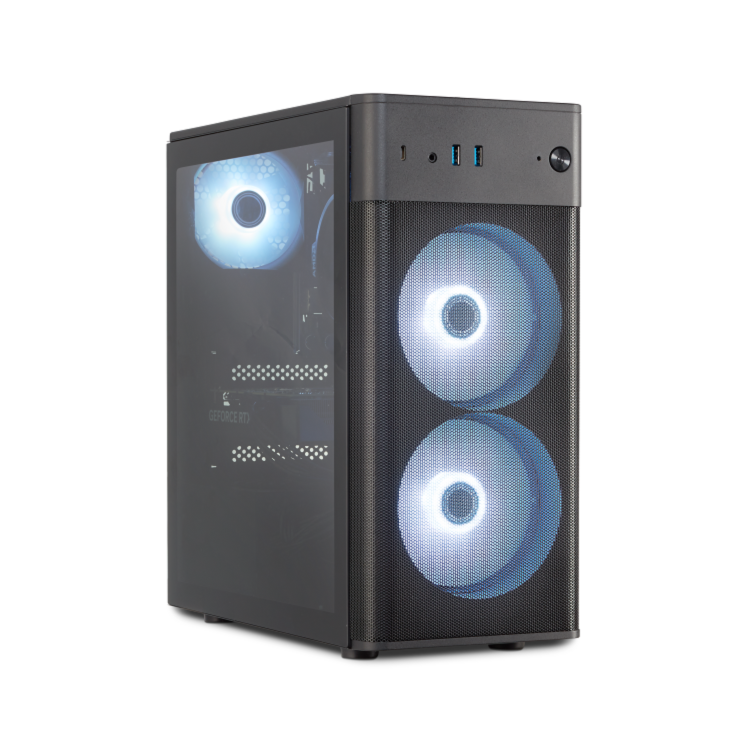 Refurbished Medion ERAZER Recon E45 AMD Ryzen 5-5500 16GB RAM 1TB SSD RTX 5060 Windows 11 Gaming PC