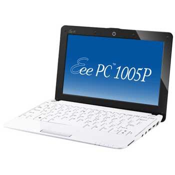 ASUS EEE PC 1005P Netbook in White