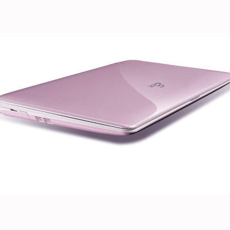 ASUS EeePC 1008HA SeaShell in Pink - 5 Hour Battery Life