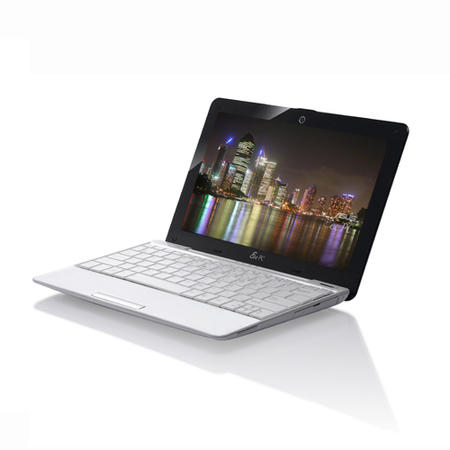 ASUS EeePc 1008HA SeaShell White - 5 Hour Battery Life