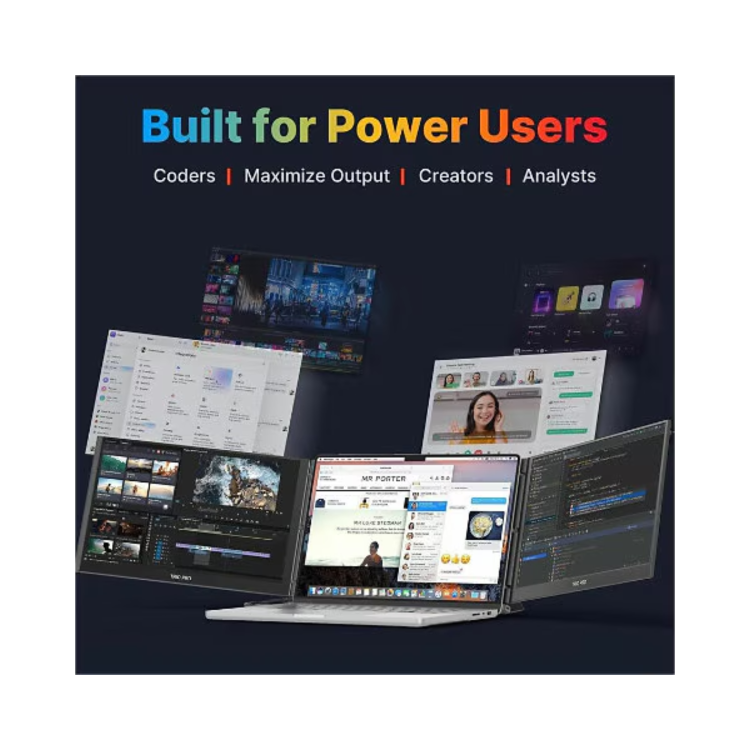 Mobile Pixels Trio 3 Pro 14.1" IPS QHD USB-C Portable Monitor