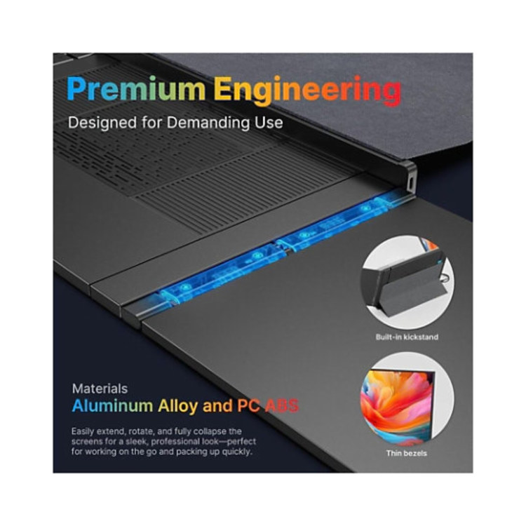 Mobile Pixels Trio 3 Pro 14.1" IPS QHD USB-C Portable Monitor