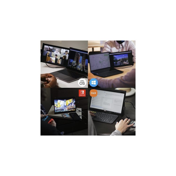 GRADE A1 - Mobile Pixels DUEX Plus 13.3 " Full HD Portable Monitor