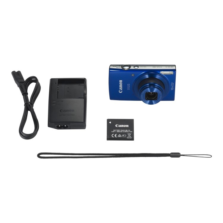 Canon IXUS 180 Compact Digital Camera - Blue