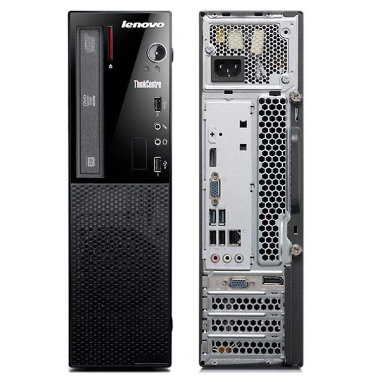 GRADE A1 - As new but box opened - Lenovo E73 SFF Pentium G3240 3.4GHz 4GB 500GB DVDRW Windows 7/8 Professional Desktop