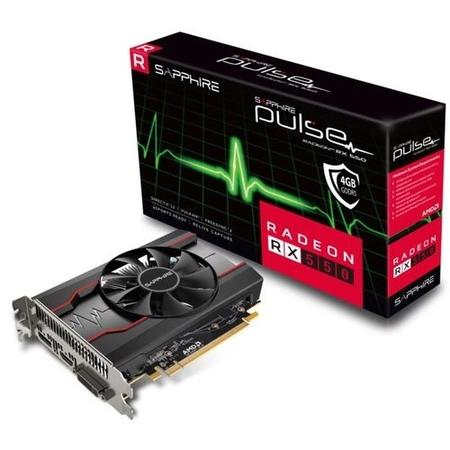 Sapphire AMD PULSE Radeon RX 550 4GB 1206MHz GDDR5 Graphics Card