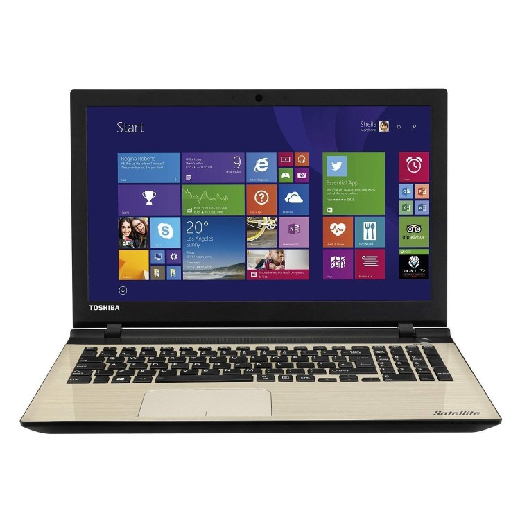 Refurbished Toshiba Satellite L50-C-22L 15.6" Intel Core i5-5200U 2.2GHz 8GB 1TB Win10 Laptop in White