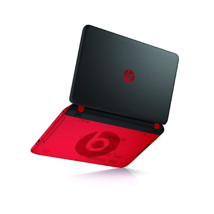 Refurbished HP Pavillion 15-p089na Beats Special Edition 15.6" AMD A8-554M 8GB 1TB Win8 Laptop in Red & Black