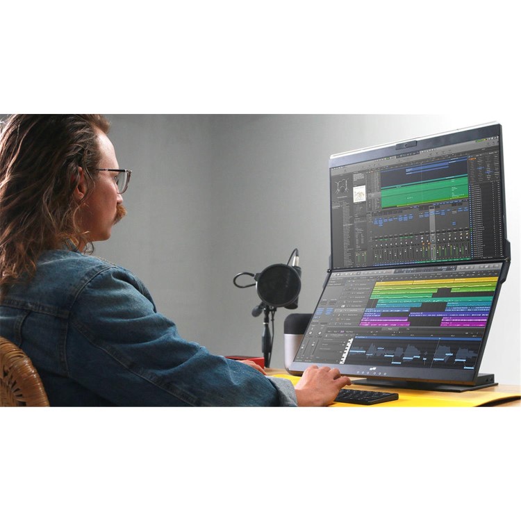 Mobile Pixels Geminos X Dual 23.8" IPS QHD USB-C Portable Monitor