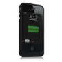 Mophie Juice Pack Plus Case and Rechargeable Battery for iPhone 4/4S - Black