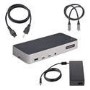 StarTech.com USB-C Triple Monitor Docking Station - Triple 4K HDMI/DP USB-C Dock - 5x USB Hub - GbE - 100W PD - Universal / Multi Monitor - Triple Monitor 4K Universal Laptop Docking Station