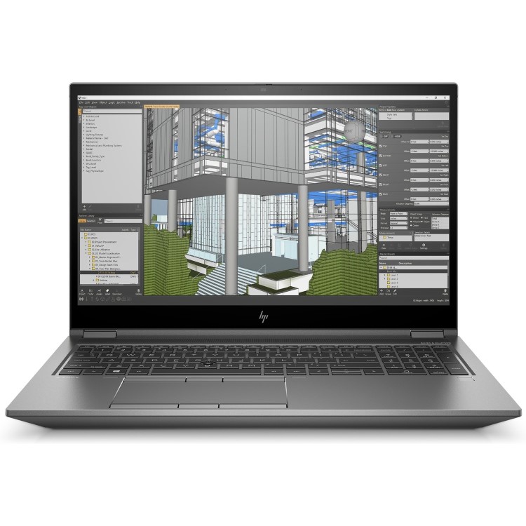 HP ZBook  Fury 15 G7 Core i7-10750H 16GB 256GB SSD 15.6 Inch FHD Quadro T1000 4GB Windows 10 Pro Mobile Workstation Laptop