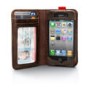 Twelve South BookBook Leather Case for iPhone 4 /4S - Brown