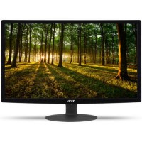 Refurbished Acer S240HLBID 24" Widescreen LCD Monitor in Dark Grey