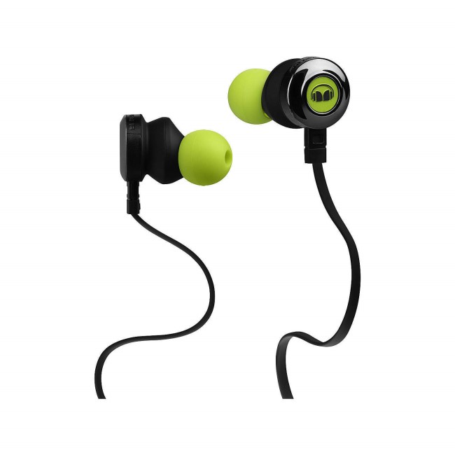 Monster Clarity HD High Performance Earbuds - Neon Green