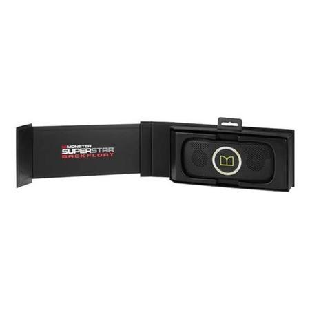 Monster SuperStar BackFloat Bluetooth Speaker - Black with Neon Green