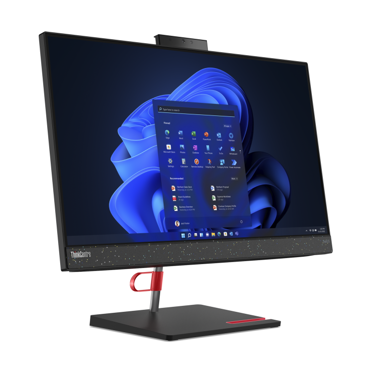 Refurbished Lenovo ThinkCentre Neo Intel Core i7-12700H 16GB RAM 512GB SSD Intel ARC 23.8 Inch Windows 11 Pro All in One PC