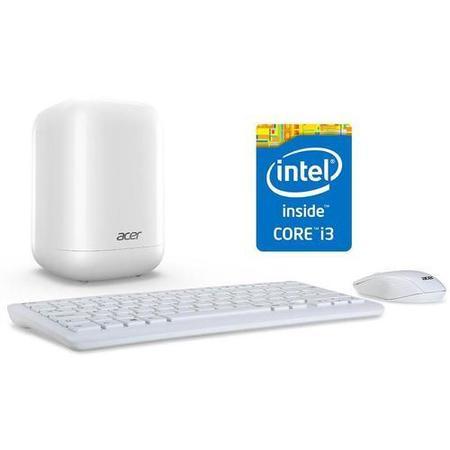 Refurbished Acer Revo One RL85 Core i3-4005U 1.7GHz 4GB 2TB Win8.1 Mini Desktop PC in White
