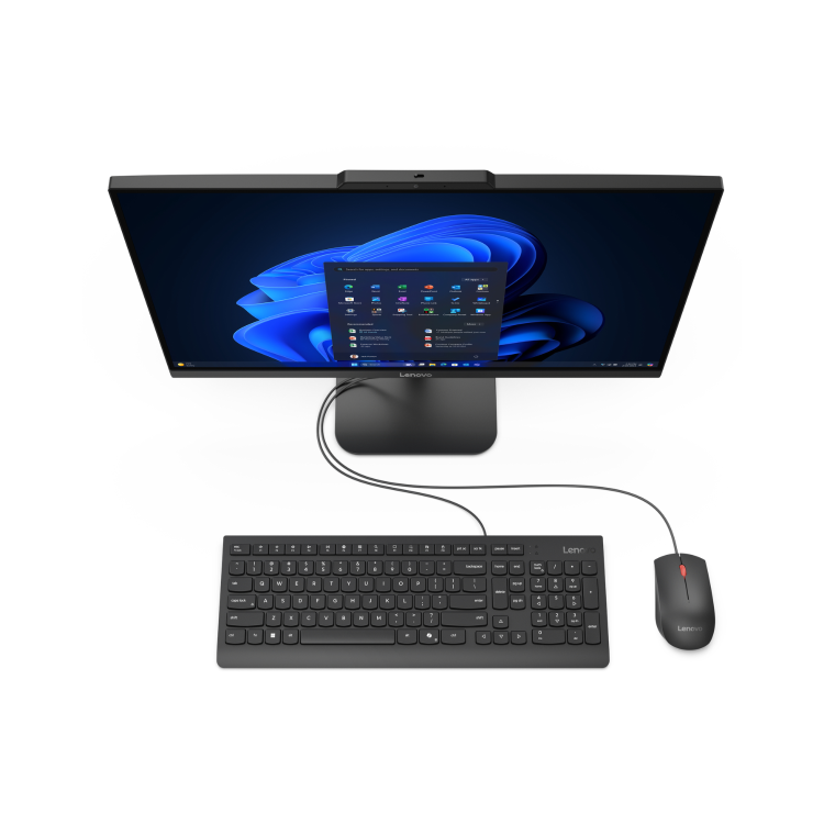 Lenovo V100 Intel Core i3-N305 8GB RAM 256GB SSD 23.8 Inch Windows 11 Pro All-in-One PC