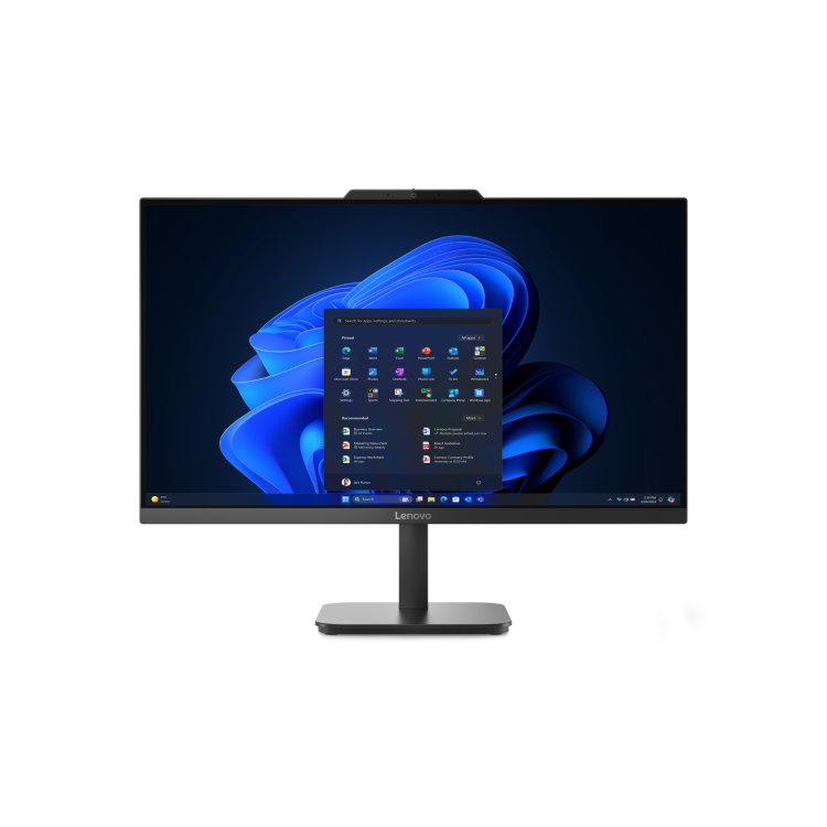 Lenovo V100 Intel Core i3-N305 8GB RAM 256GB SSD 23.8 Inch Windows 11 Pro All-in-One PC