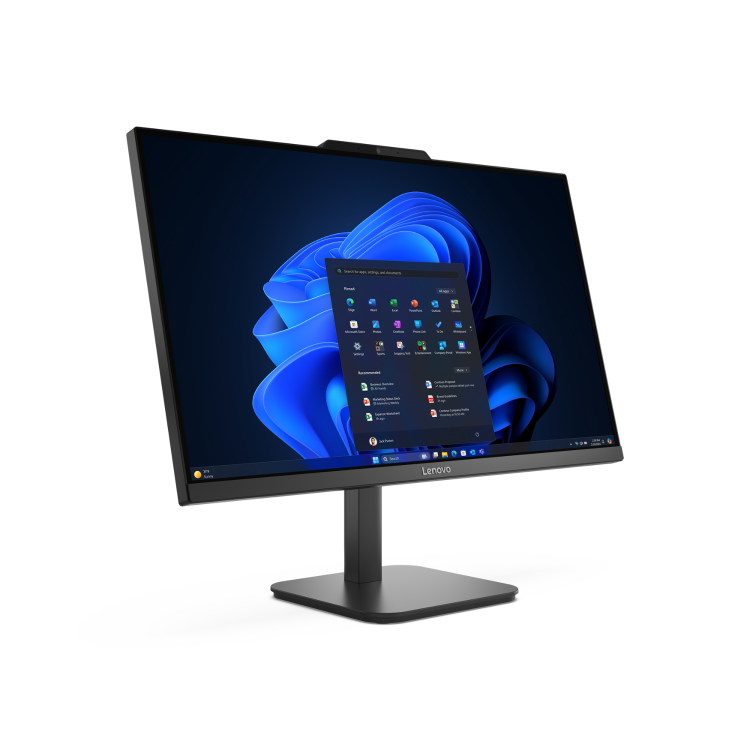 Lenovo V100 Intel Core i3-N305 8GB RAM 256GB SSD 23.8 Inch Windows 11 Pro All-in-One PC
