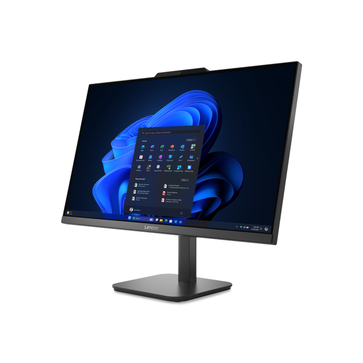 Lenovo V100 Intel Core i3-N305 8GB RAM 256GB SSD 23.8 Inch Windows 11 Pro All-in-One PC