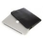 Knomo Designer Leather Sleeve fits 13.3" Ultrabooks -14-062-BLK