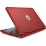 Refurbished HP 11.6"  Pavilion x360 11-k152sa Intel Celeron N3050 1.6GHz 4GB 500GB Windows 10 Laptop in Red