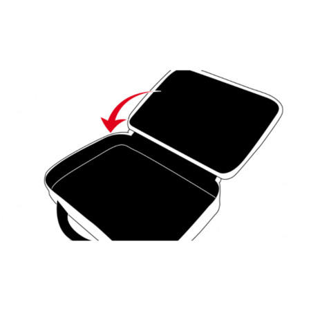 Port Designs London 17.3" Laptop Clamshell Bag - Black