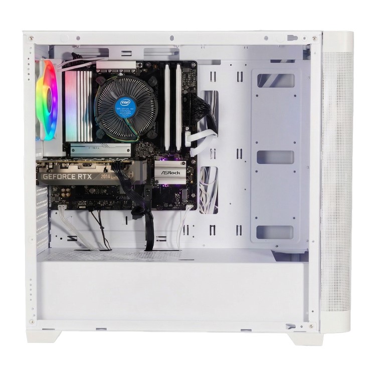 Entity Intel Core i5-14400F 32GB RAM 1TB SSD RTX 5060Ti Windows 11 Gaming PC - White