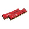 HyperX Savage 16GB DDR3 1600MHz Non-ECC DIMM 2 x 8GB Memory Kit - Red