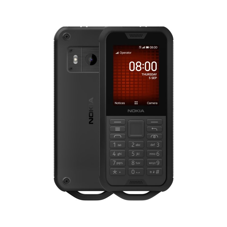 Nokia 800 Tough Black 2.4" 4GB 4G Unlocked & SIM Free