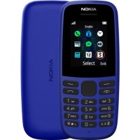 Nokia 105 2019 Blue 1.77" 4MB 2G Unlocked & SIM Free Mobile Phone Nokia 105 2019 Blue 1.77" 4MB 2G Unlocked & SIM Free Mobile Phone